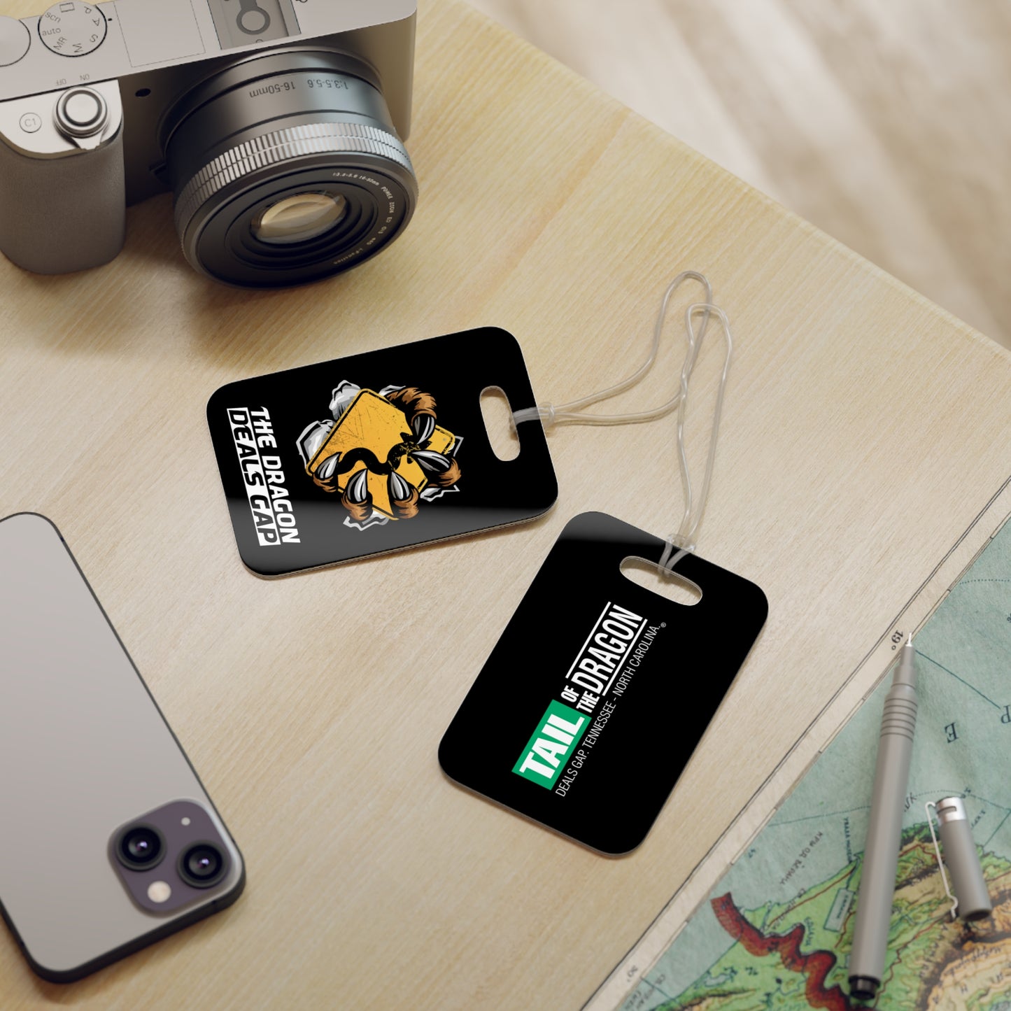 Tail Of The Dragon , Luggage Tags