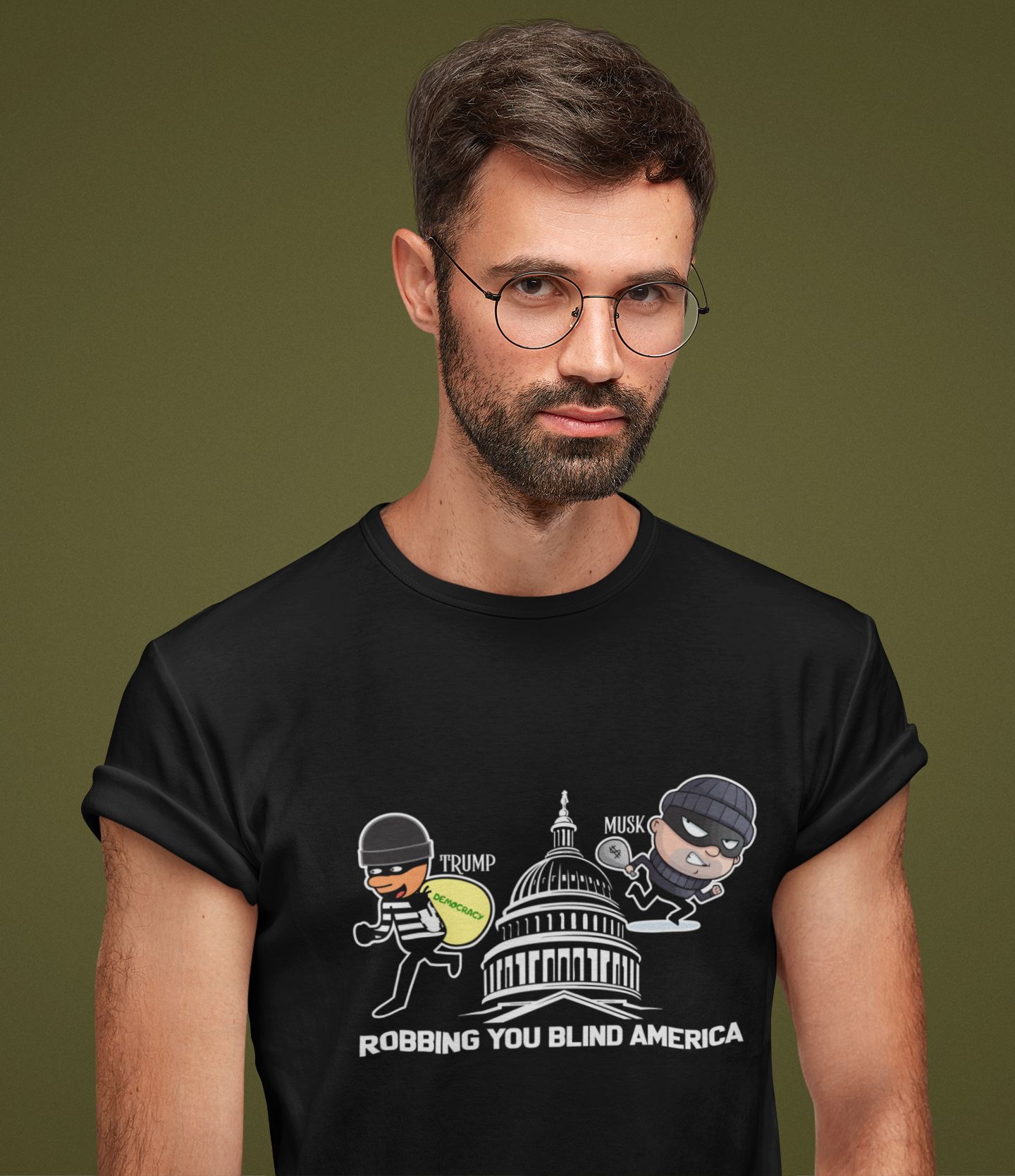 Robbing You Blind America Unisex Tee