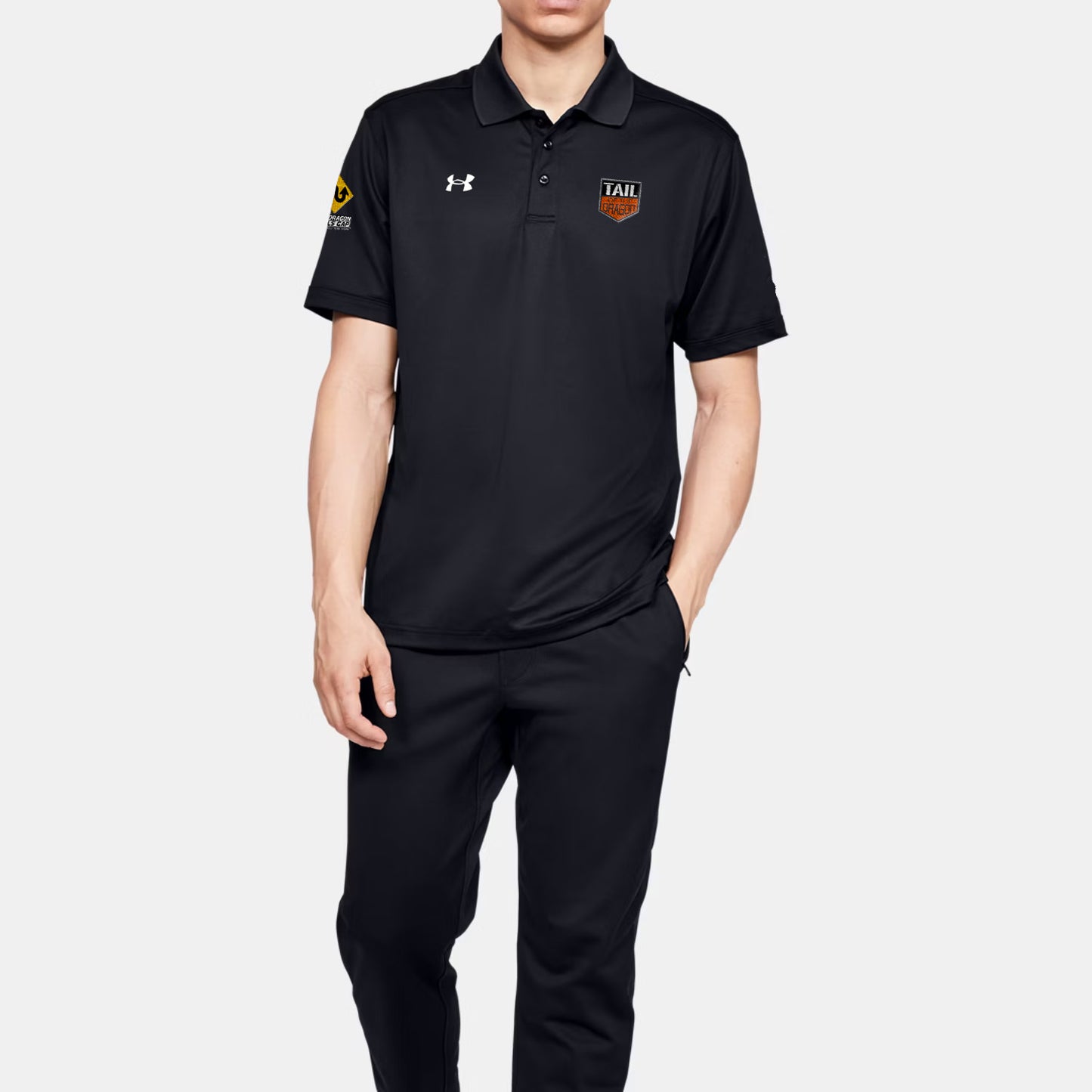 Under Armour® Tail Of The Dragon Embroidered men's polo