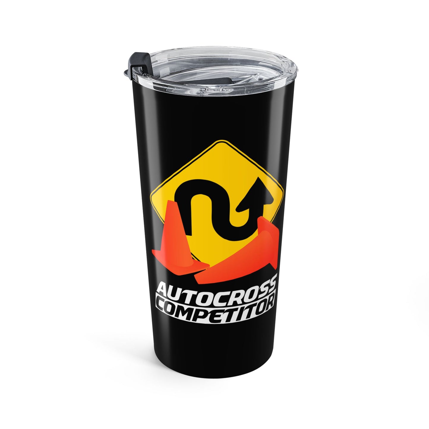 Autocross Mug, Xcross, Solo 1, Drinking Black Coffee 20oz Tumbler