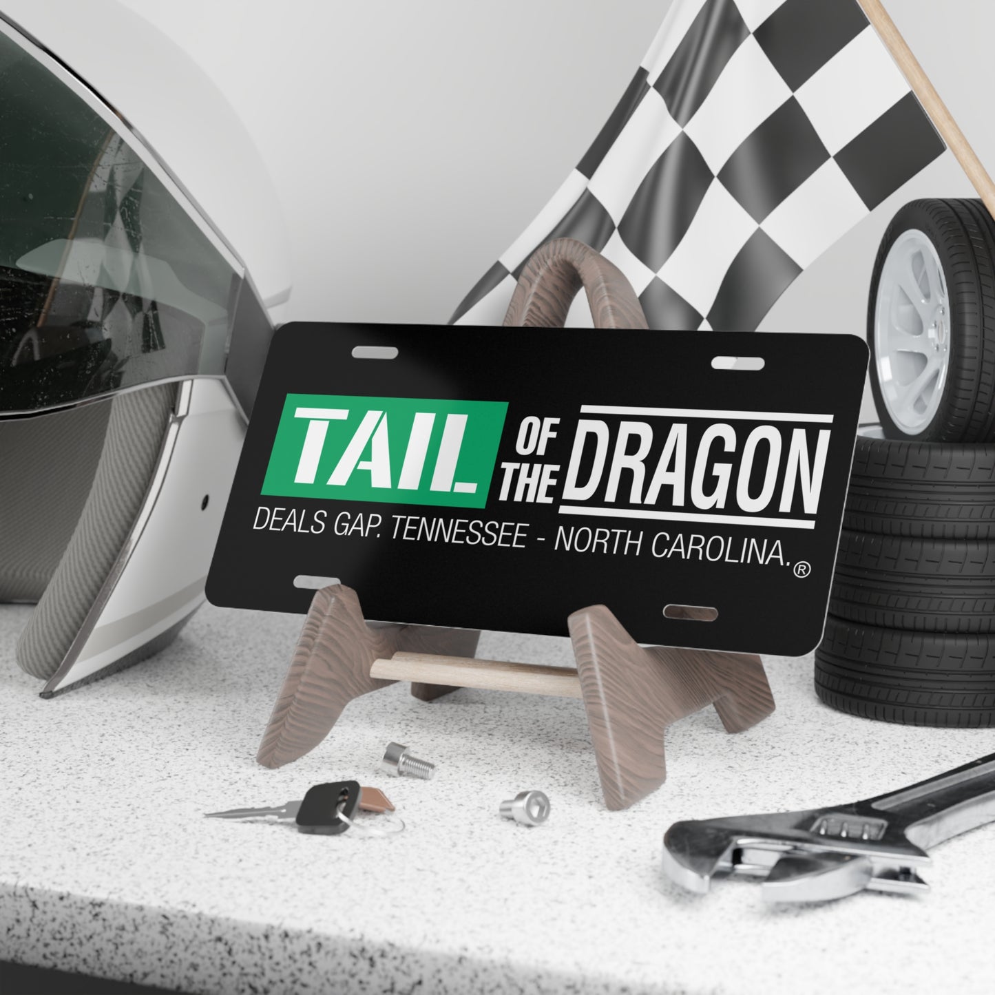 Tail Of The Dragon , Vanity Plate