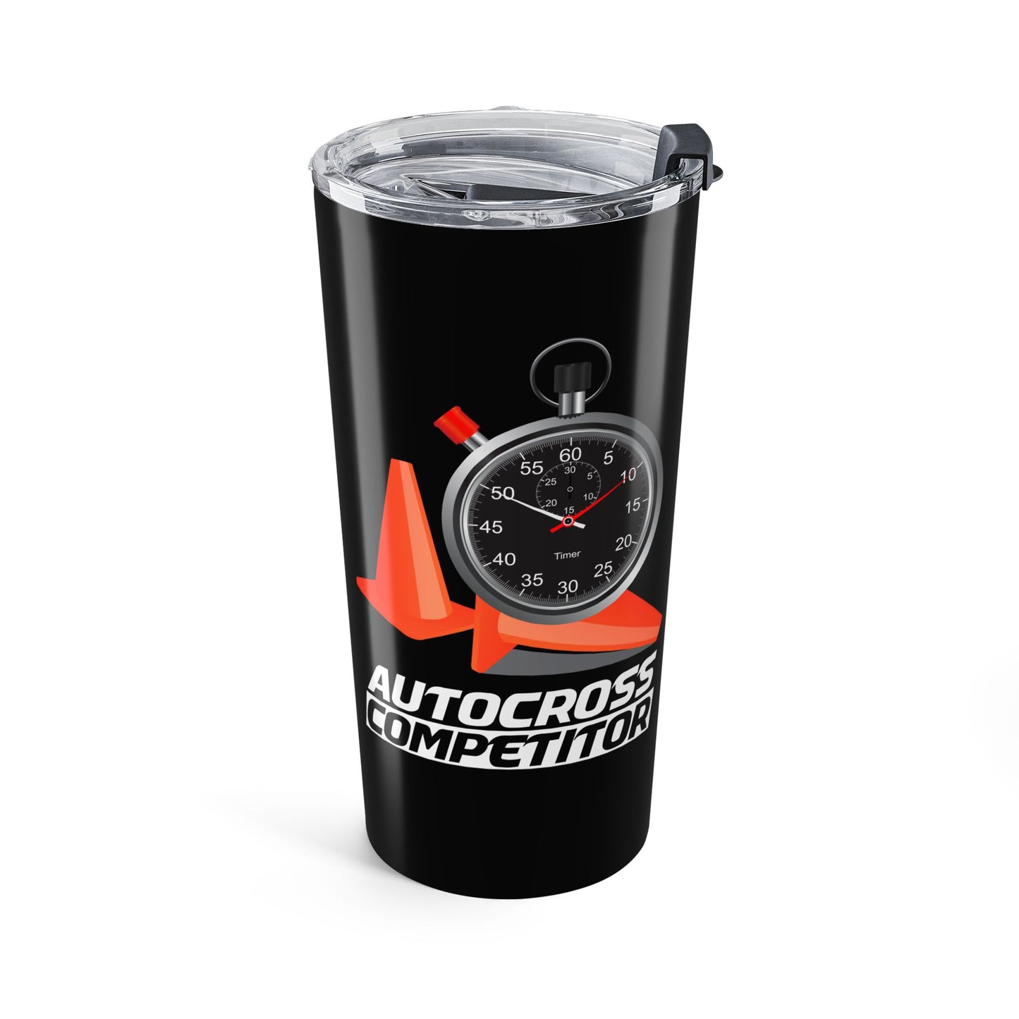 Autocross Mug, Xcross, Solo 1, Drinking Black Coffee 20oz Tumbler