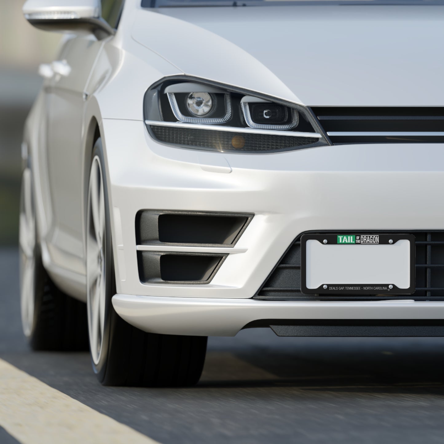 Tail Of The Dragon ,License Plate Frame