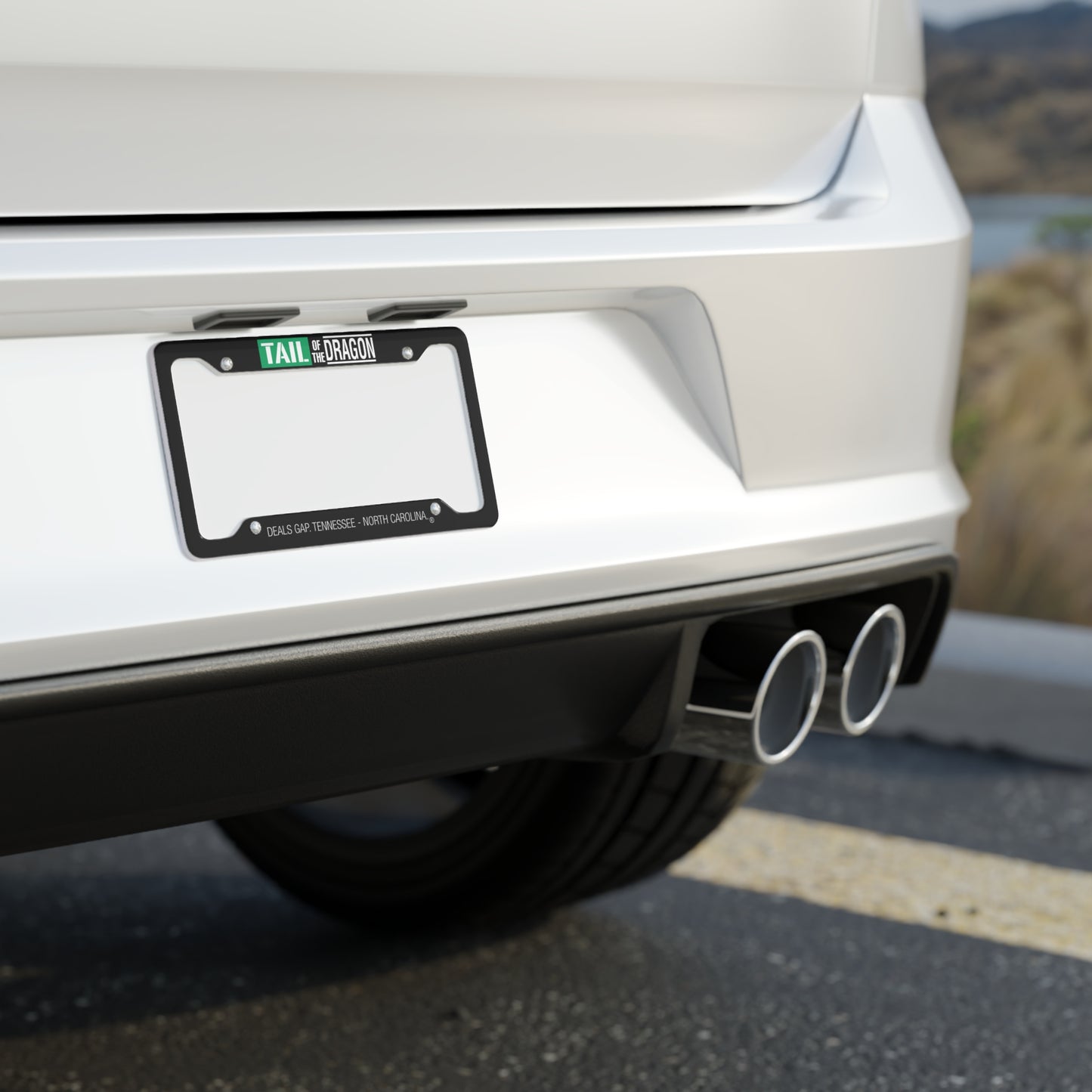 Tail Of The Dragon ,License Plate Frame