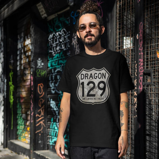 Dragon 129 - Unisex garment-dyed heavyweight t-shirt