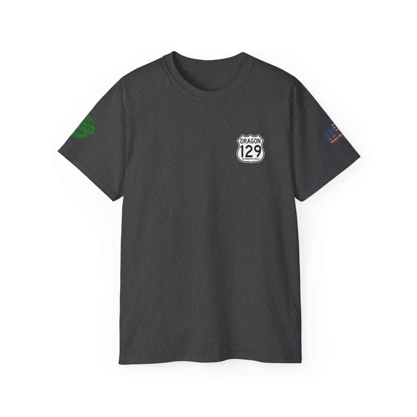 Tail Of Dragon,  4 Sided (DRIVER) T-Shirt