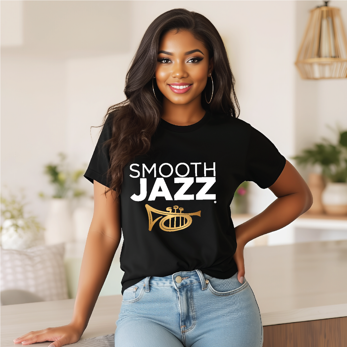 SJ - Smooth Jazz Golden Short-Sleeve Unisex T-Shirt