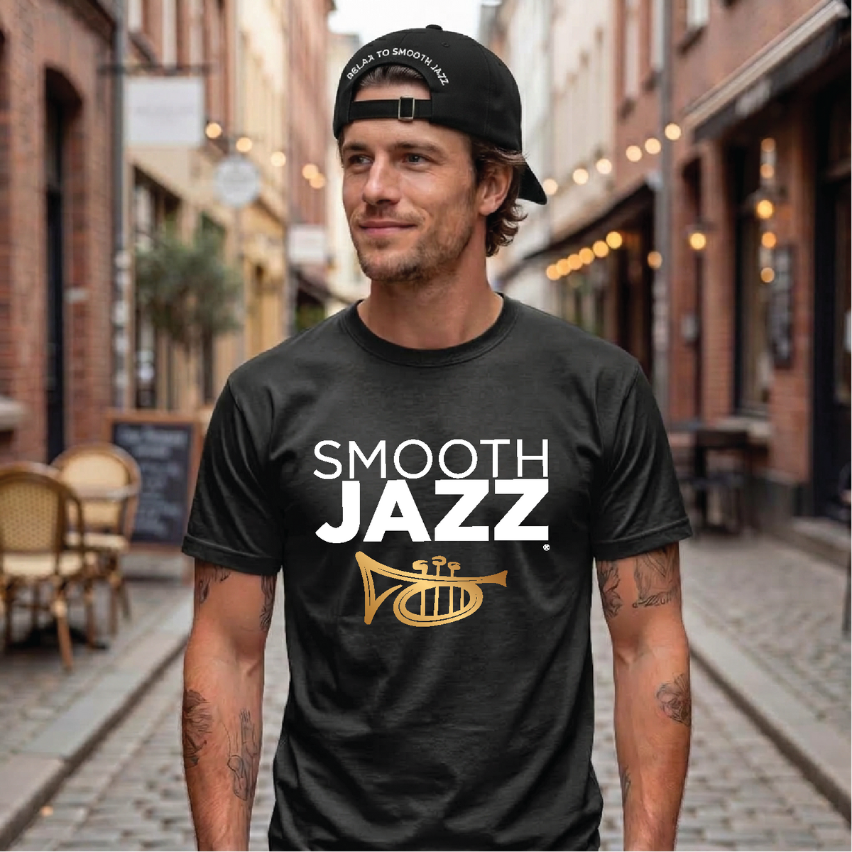 SJ - Smooth Jazz Golden Short-Sleeve Unisex T-Shirt