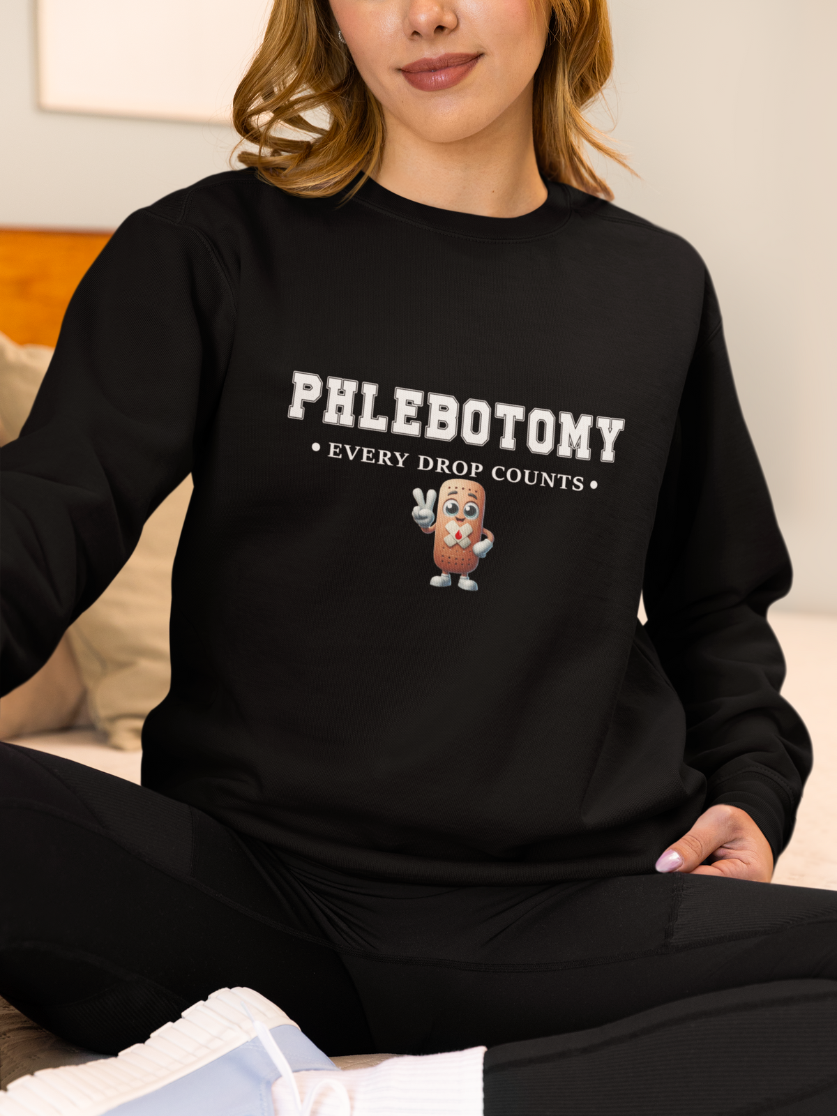 Phl - Phlebotomy Band Aid (020) Unisex Long Sleeve Shirt