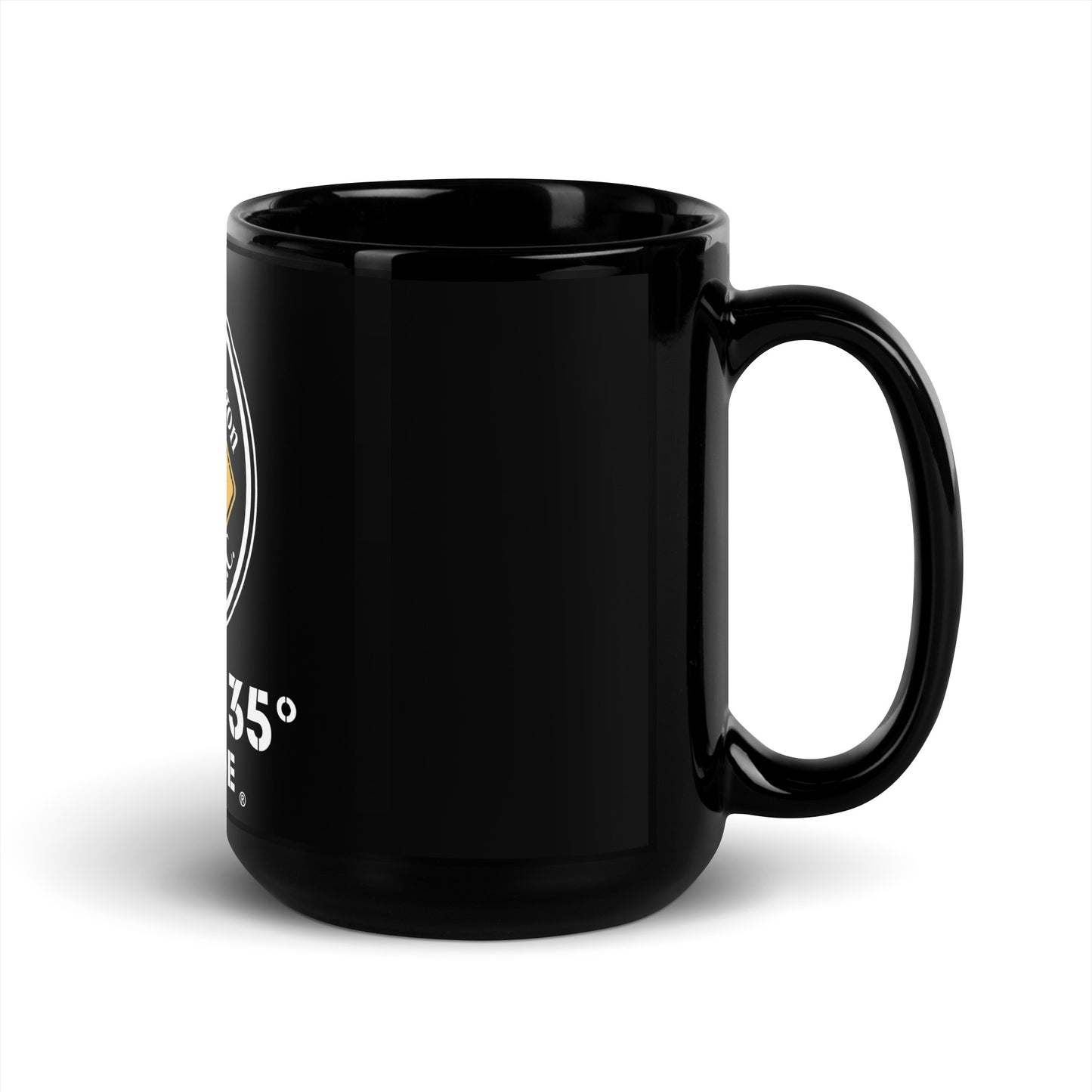 Tail Of The Dragon - Black Glossy Mug