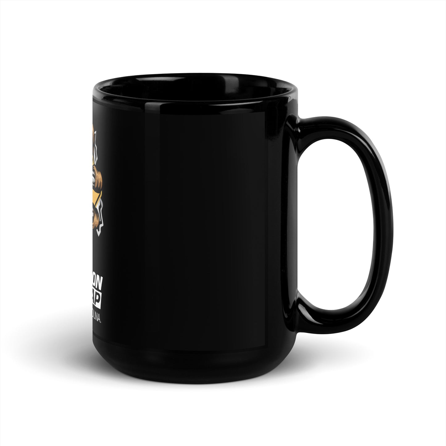 Dragon Claw Black Glossy Mug