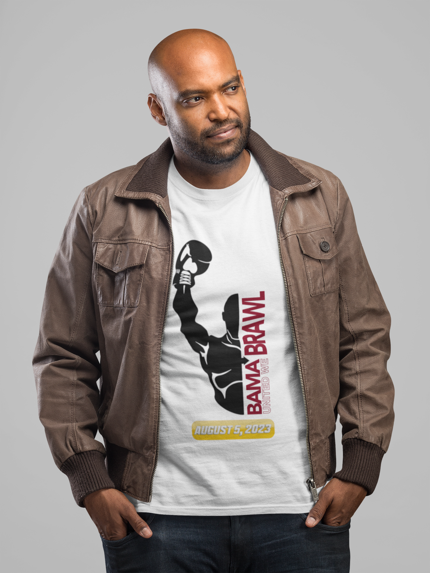 BAMA BRAWL COMMEMORATIVE , FRONT PRINT ONLY - Unisex t-shirt