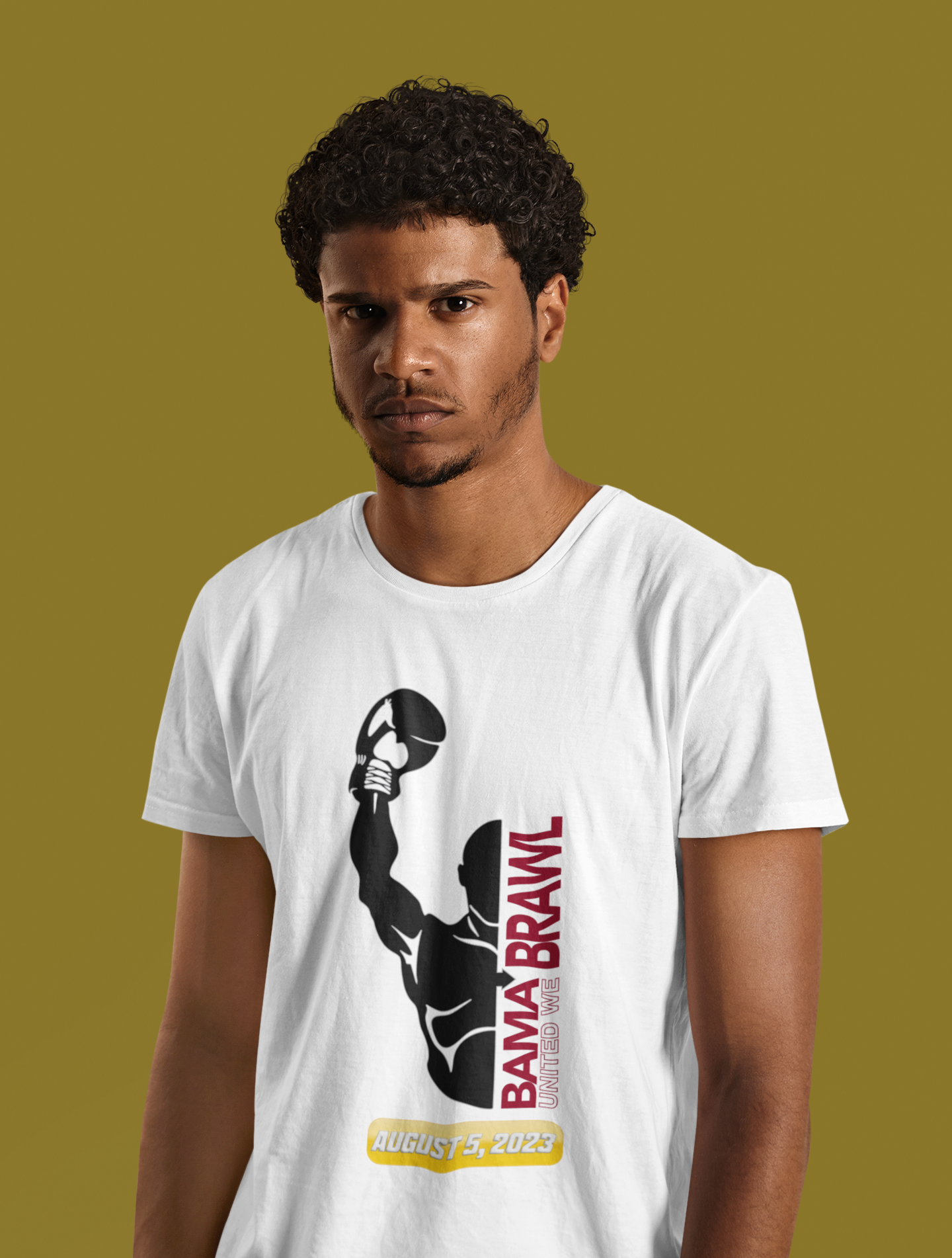 BAMA BRAWL COMMEMORATIVE , FRONT PRINT ONLY - Unisex t-shirt