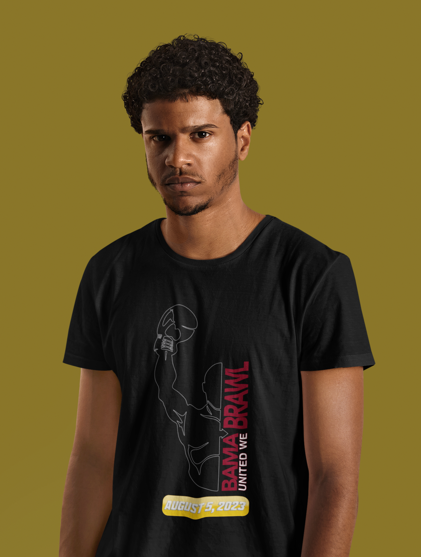 BAMA BRAWL COMMEMORATIVE , FRONT PRINT ONLY - Unisex t-shirt