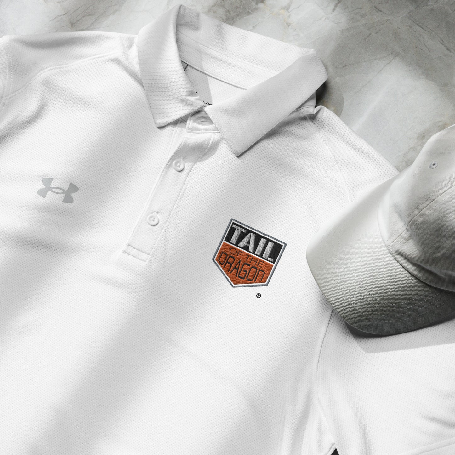 Under Armour® Tail Of The Dragon Embroidered men's polo