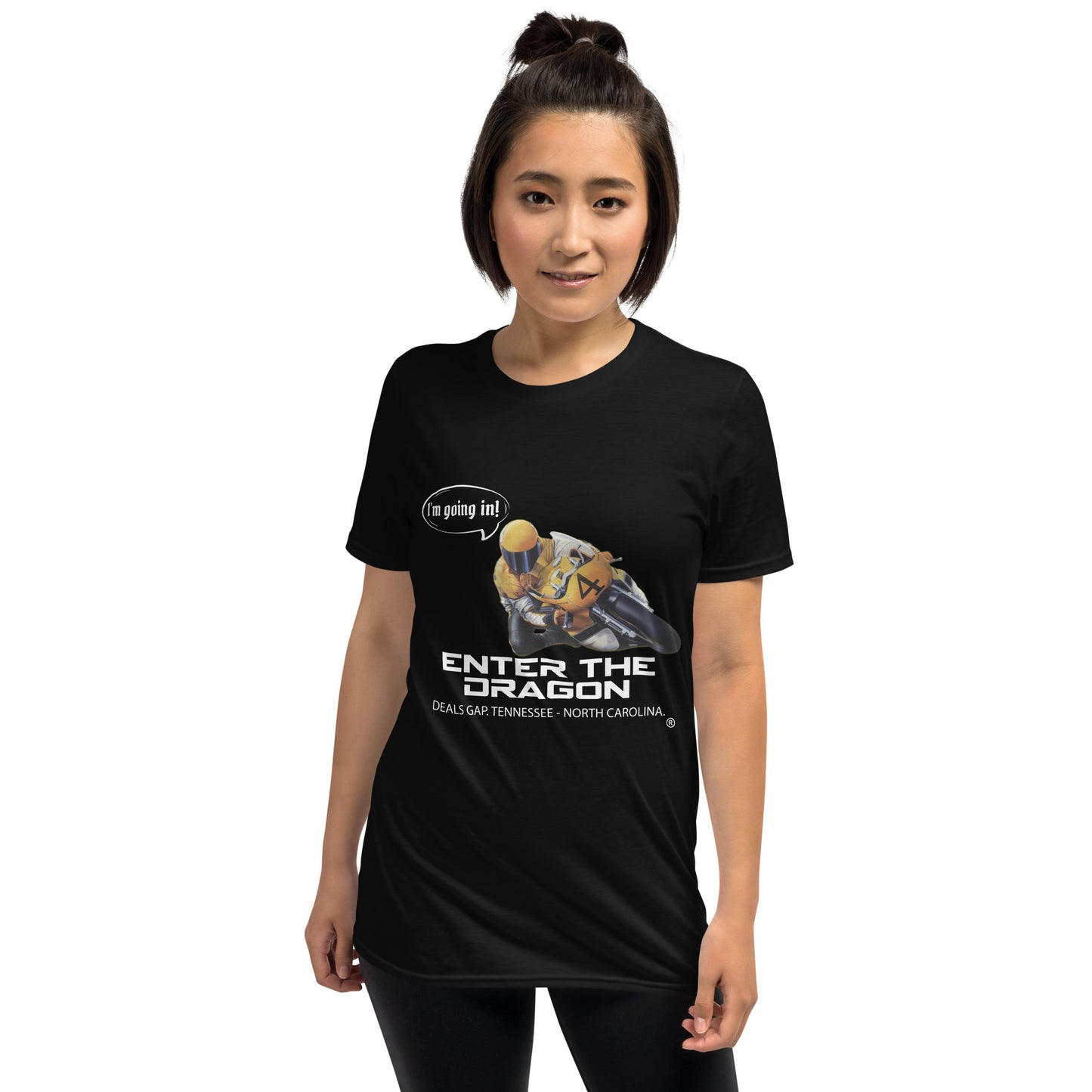 Enter The Dragon , Front Only Print , Short-Sleeve Unisex T-Shirt