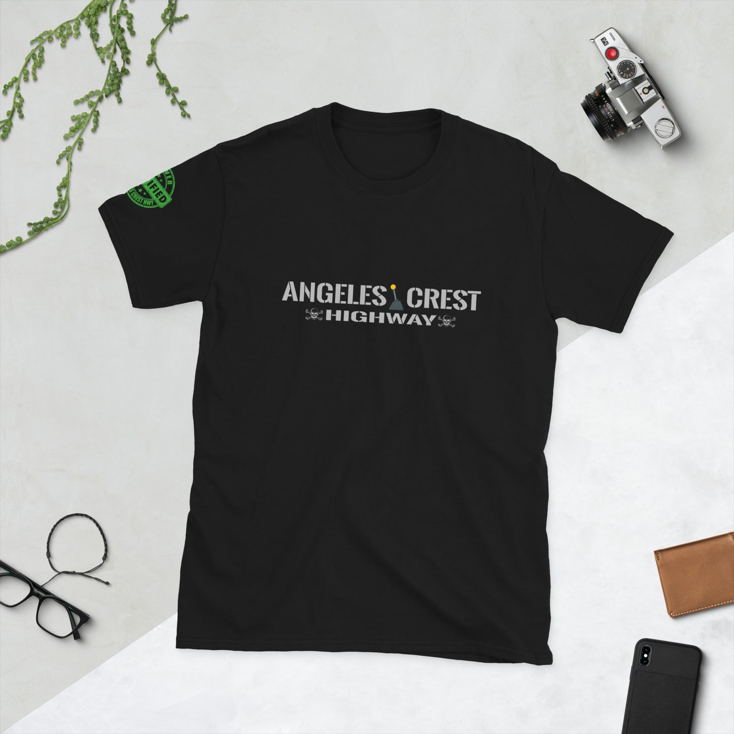 Angeles Crest Highway- Short-Sleeve Unisex T-Shirt